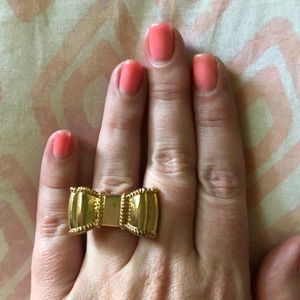 Kate Spade Bow Ring Size 7-8